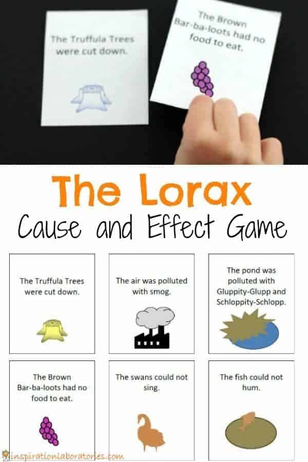The Lorax free printable
