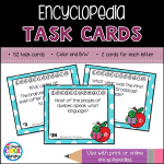 Encyclopedia Task Cards Set