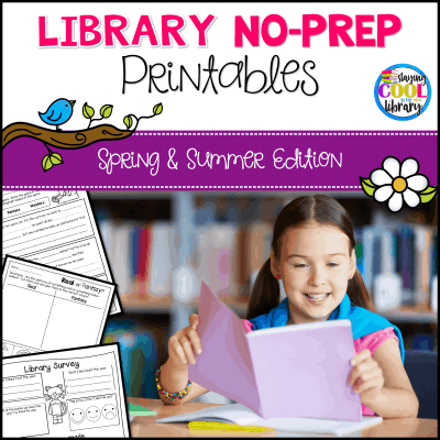 Library No Prep Printables - Bundle (Library Skills)