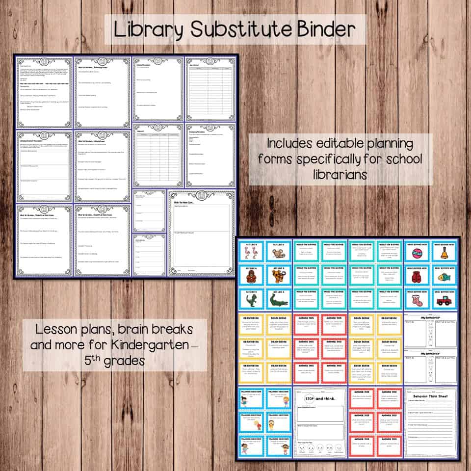 Ultimate School Librarian Survival Kit - Chevron Planner
