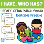 I Have, Who Has Library Orientation Game {FREEBIE}
