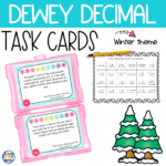 Dewey Decimal Task Cards - Winter Theme