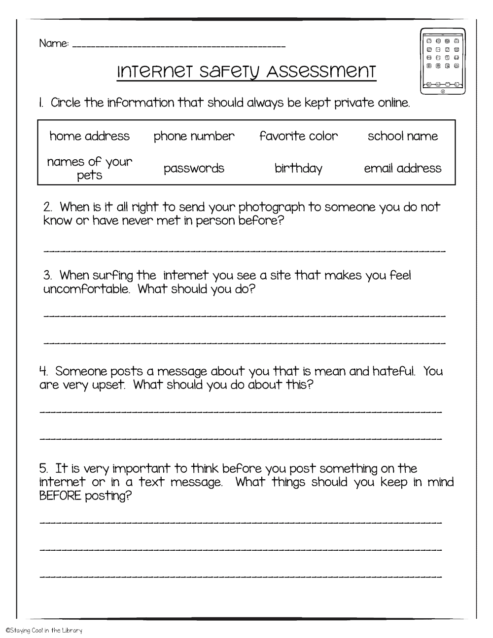 Digital Citizenship PowerPoint Lesson