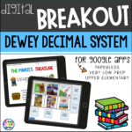 Dewey Decimal System Digital Breakout or Escape