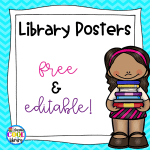Library Posters - Free and Editable