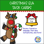Christmas ELA Task Cards