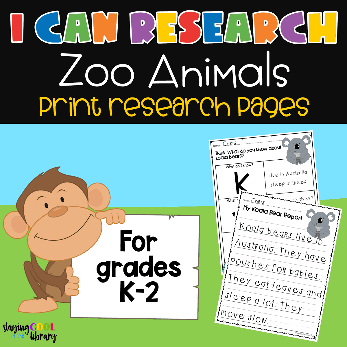 I Can Research - Zoo Animals