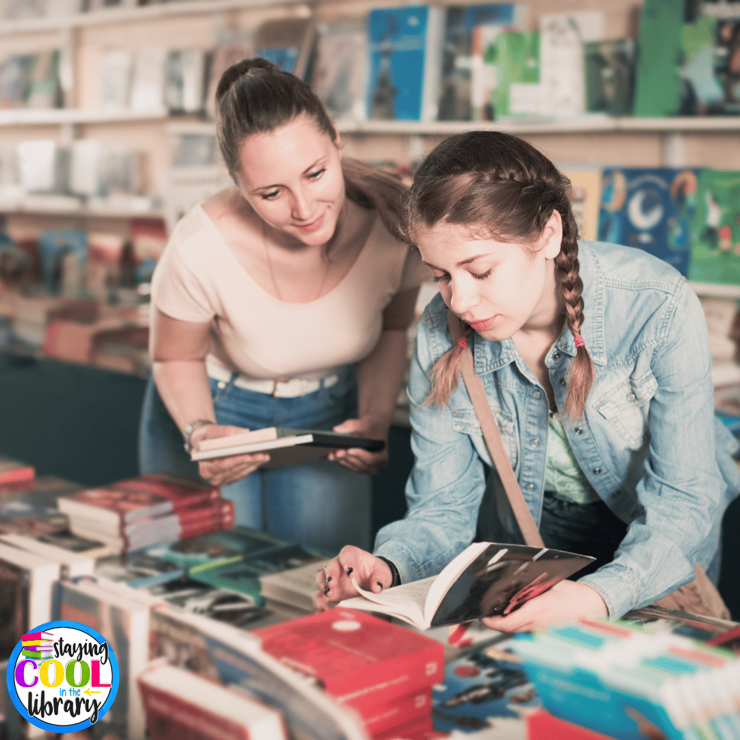 Hosting a book fair shows families that the library is a hub of reading.