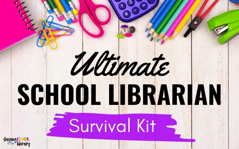 The ultimate school librarian survival kit!