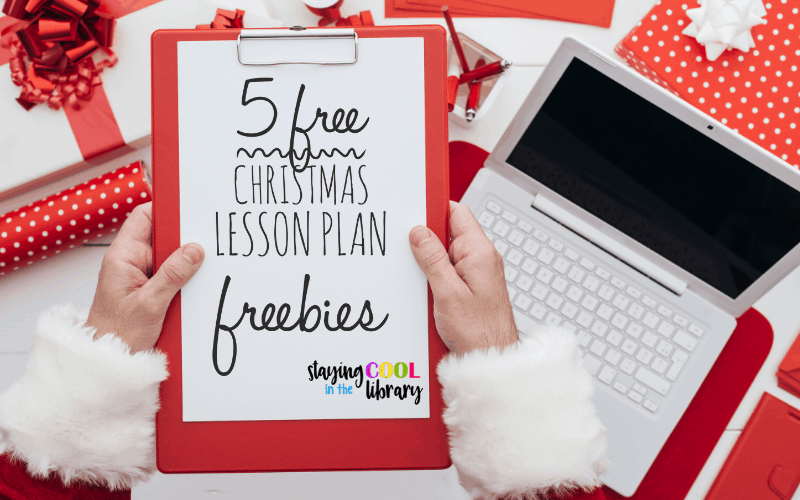 Free Christmas Lesson Plan Freebies!