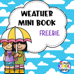 Weather Mini Book - FREEBIE
