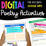 Poetry Activities - Digital for Google Slides