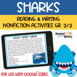 Sharks Digital Activities for Google Slides