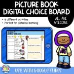 All Are Welcome - Digital Choice Board | Google Slides & SeeSaw