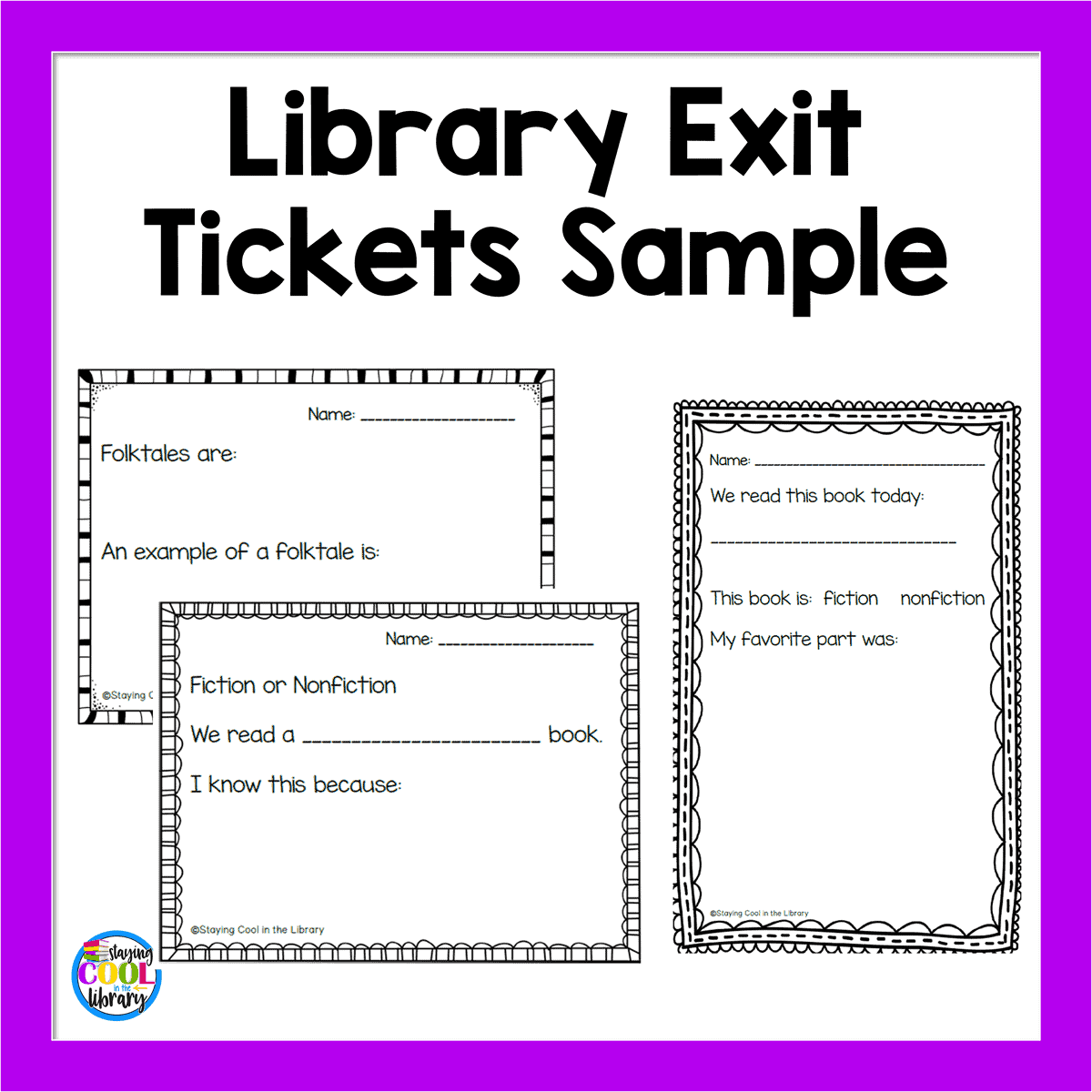 exit ticket samples for back to school free resources