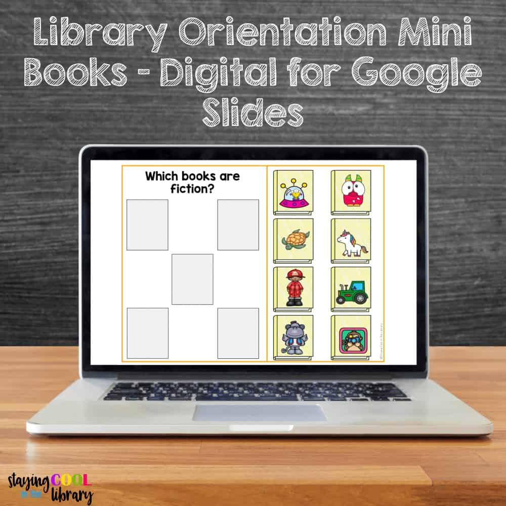 Library Orientation Mini Books - Staying Cool in the Library