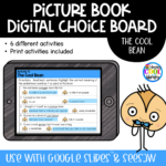 The Cool Bean - Digital Choice Board | Google Slides & Print