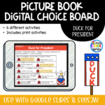 Duck for President - Digital Choice Board | Google Slides & Print