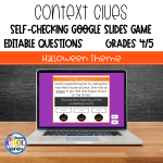 Halloween Context Clues Google