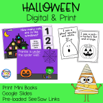 Halloween - Print and Digital Mini Books