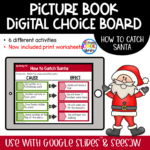 How to Catch Santa - Digital Choice Board | Google Slides & Print