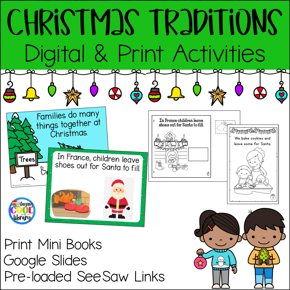 Christmas Traditions Print and Digital Mini Books