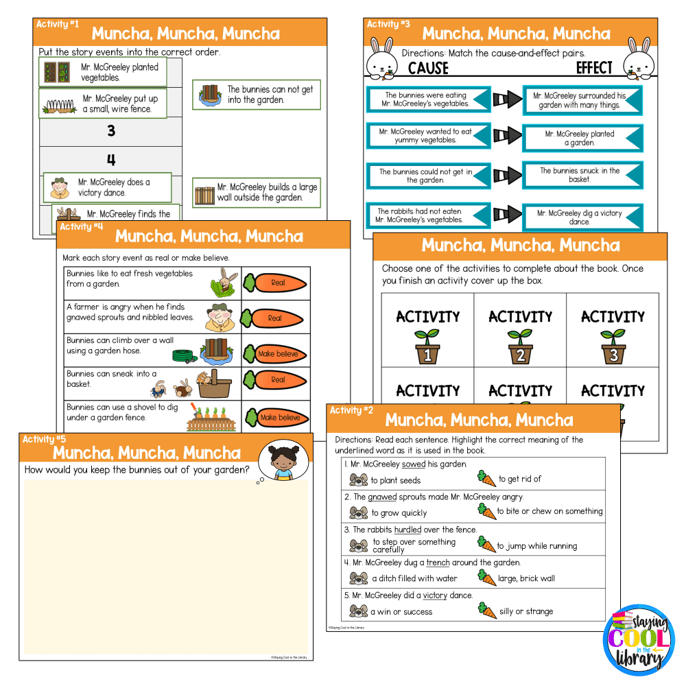 Muncha, Muncha, Muncha - Digital Choice Board | Google Slides & PRINT - Image 2
