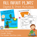 All About Plants - Digital and Print Activities