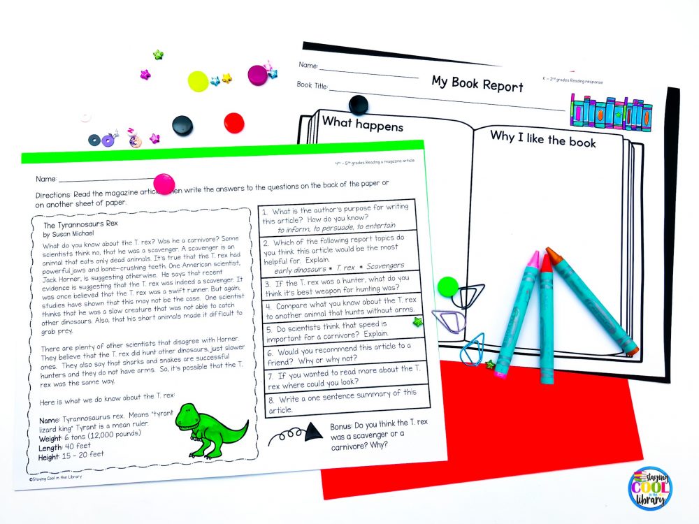 How to Create a Library Substitute Binder