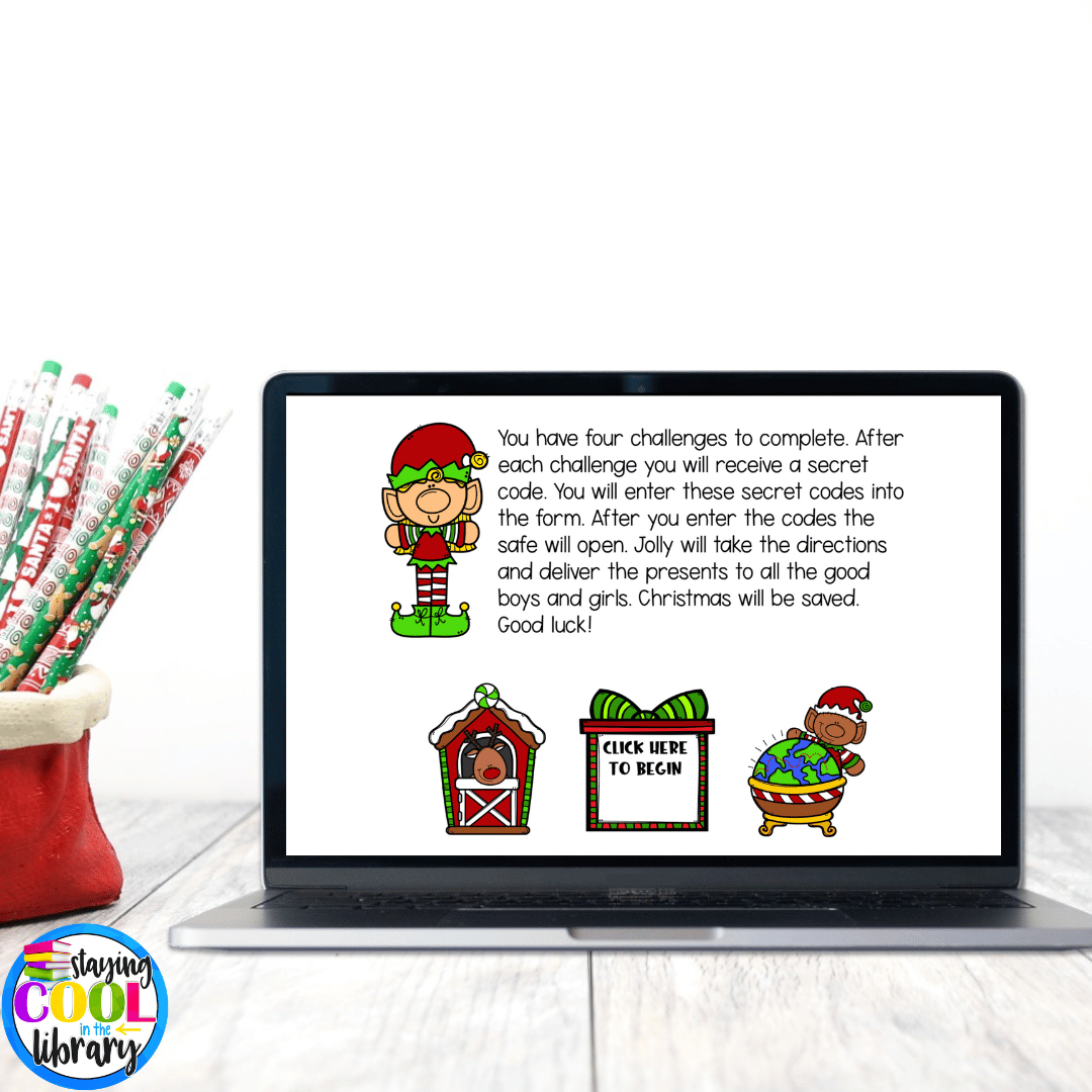 This digital Christmas activity is perfect for second and third grade students.