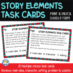 Story Elements Task Cards