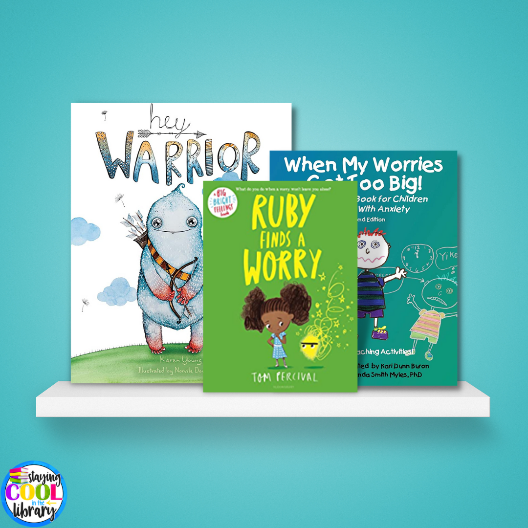These social emotional learning books help students learn how to cope with worry during testing season
