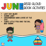 June Read Aloud Picture Book Activites Printables