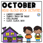 October Read Aloud Picture Book Activites Printables
