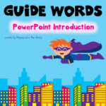 Guide Words PowerPoint Introduction
