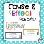 Cause and Effect Task Cards